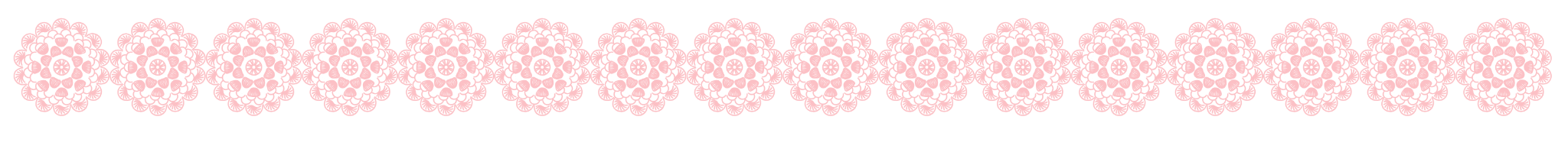 Faixa gráfica em crochê